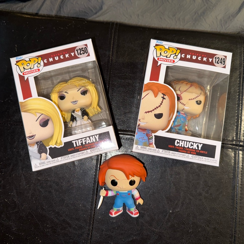 Funko Pop! Chucky and Tiffany Collectible Set